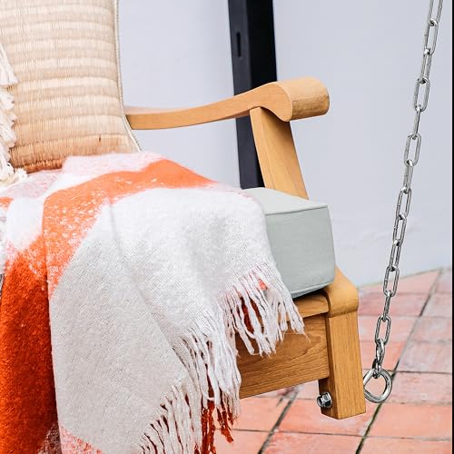 Cambridge Casual 130986-TW-XX-OY-XX Robin Teak Wood Outdoor Swing Daybed Oyster Cushion thumb #9