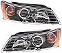 Garage-Pro Headlight Assembly Compatible with 2006-2008 Hyundai Sonata Halogen, Set of 2, Driver and Passenger Side