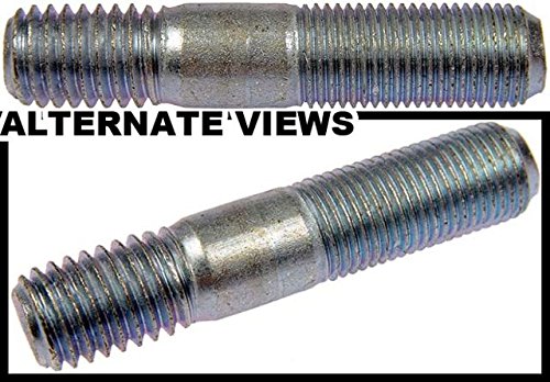 APDTY 786142 Double Ended Stud - 1/2-13 X 3/4 in. and 1/2-20 X 1-1/16 in.
