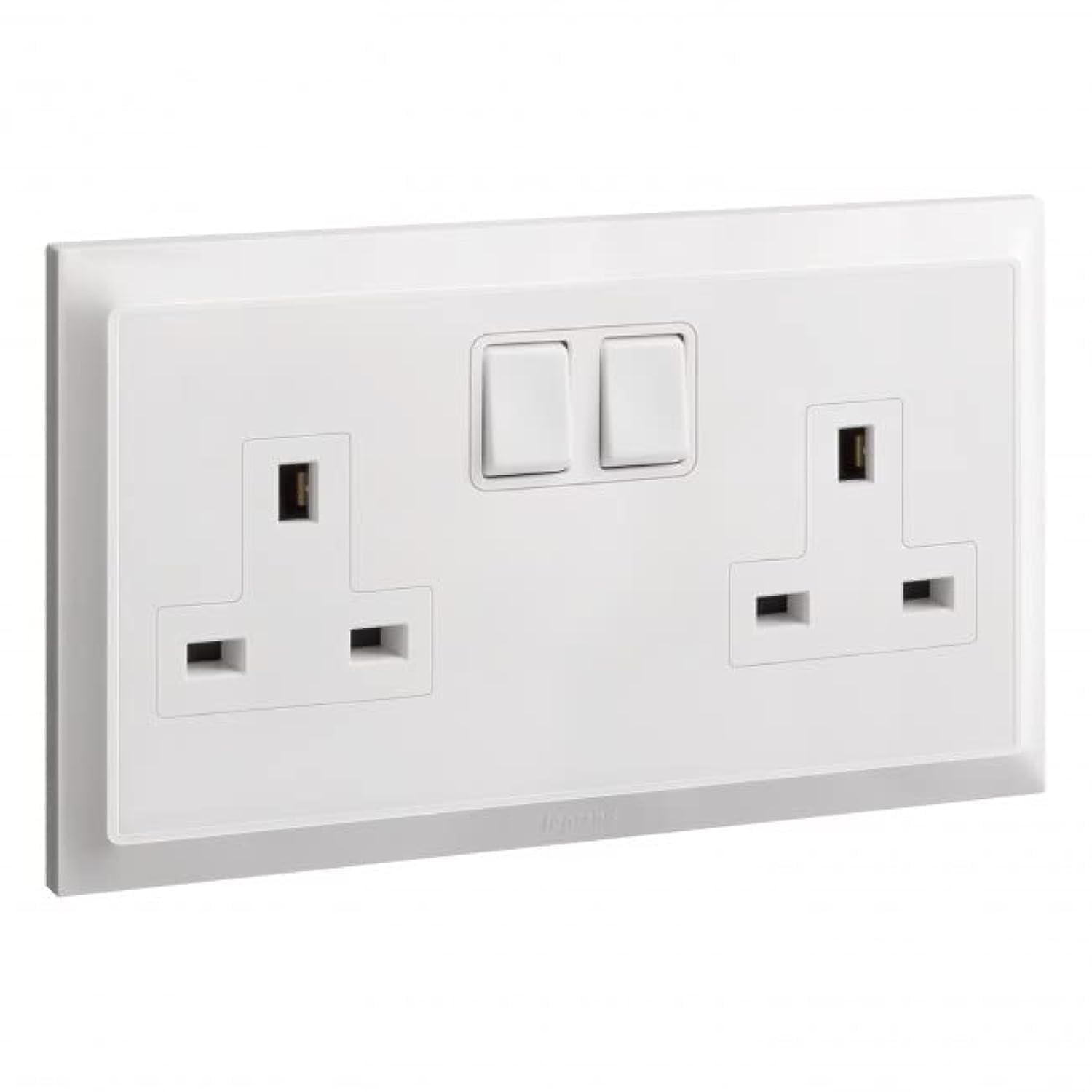 LEGRAND BELANKO S 13A DOUBLE SWITCHED SOCKET WHITE