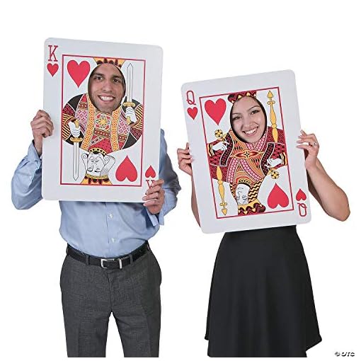 Adult Playing Cards Face Cutouts