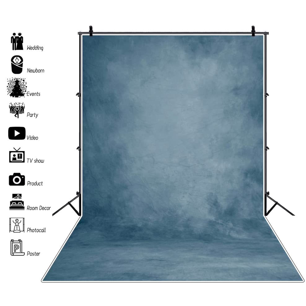 WR Black Abstract Portrait Backdrop Black Gray Solid Color Photography Background Adult Professional Portrait Studio Booth Props 6x8FT : Buy Online At Best Price In KSA - Souq Is Now