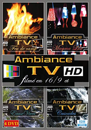 Ambiance TV : feu de camp ; magma lux ; eaux vives ; cascades [FR Import]