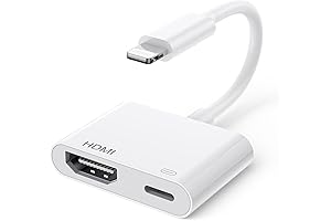Lightning to HDMI Digital AV Adapter: Stream to HDTV/Monitor