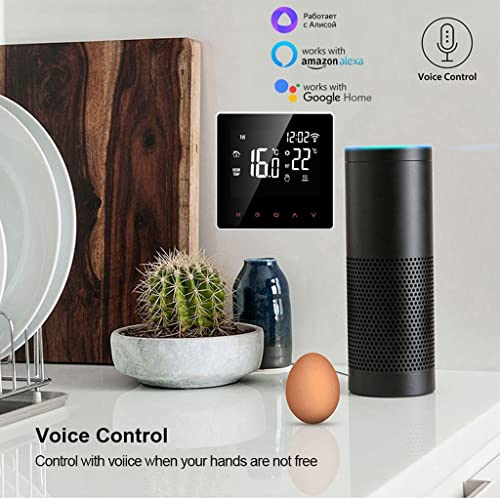 Thermostat connecté Tuya avec régulation précise de température eau et gaz par télécommande - 2