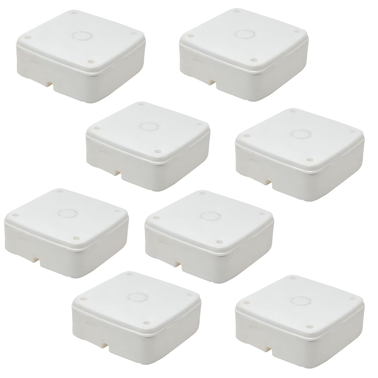 ELECTRA ZONE PVC Junction Box for CCTV Camera Mounting 4x4 - Pack of (8)-image-38