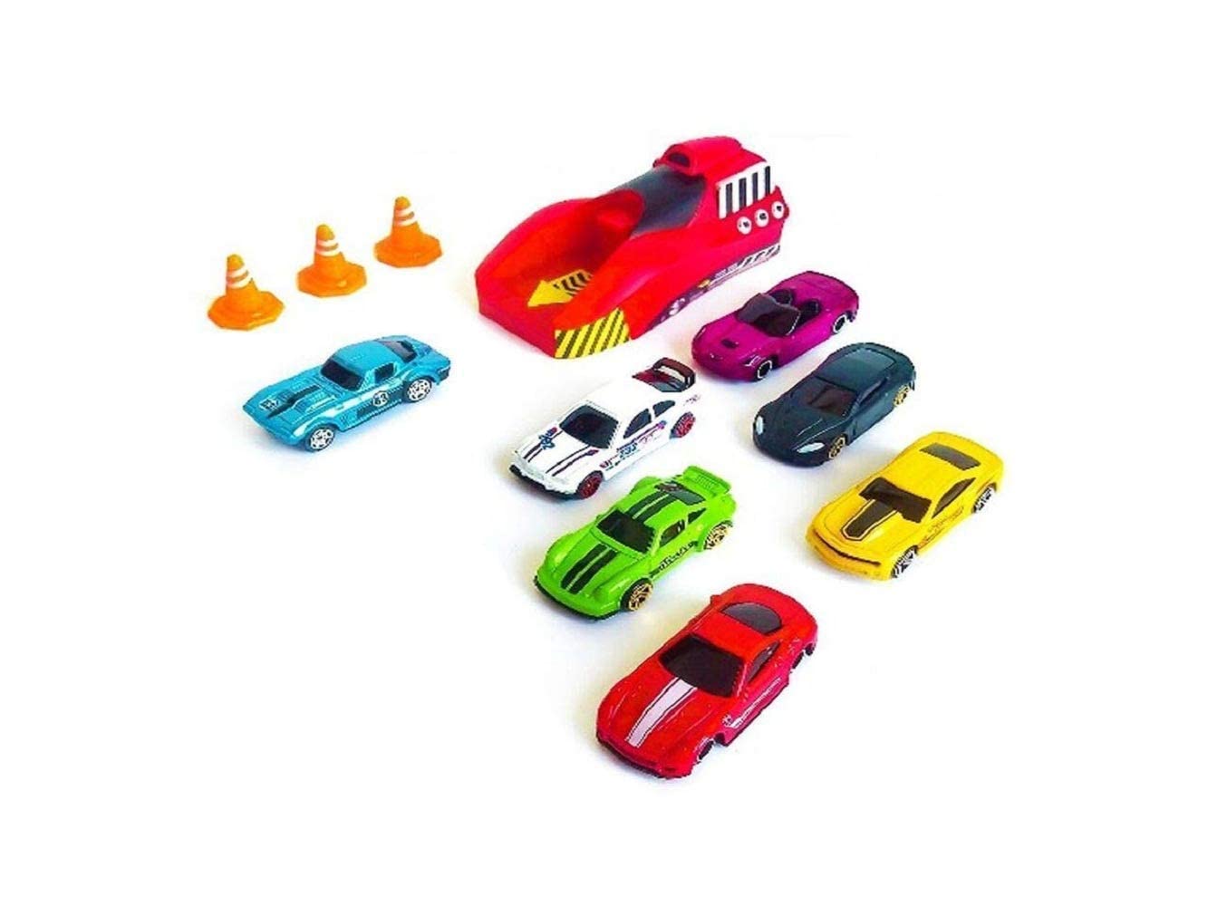 Buy Tazomi Rapid Racer Toy Car Launcher 7Pcs Set of Small Car for Kids