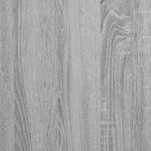 Banc Salle à Manger Gris Sonoma réglable 100 cm vidaXL