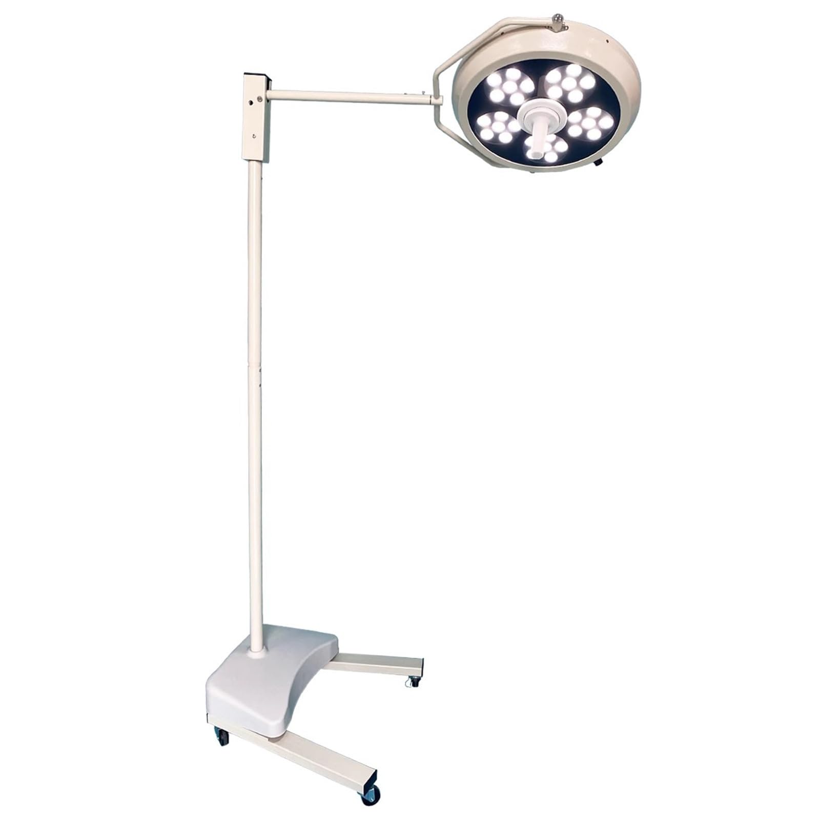 WXXZCE 30 Diod LED Bezcieniowa Lampa Medyczna, Przenośna Lampa Chirurgiczna, Regulowana Jasność 30000-160000 Luksów, Czyste Zimne Źródło Światła, do Szpitali, Lecznic dla Zwierząt
