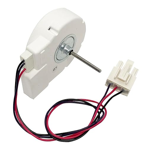 Miniatura 5 de JFQWLE Reemplazo del motor del ventilador del evaporador del refrigerador de 12V 4W para Midea BCD-330WTV 50240401000p ZWF-02-4 CW Congelador