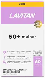 Multivitamínico Lavitan 50+ Mulher Com 60 Comprimidos