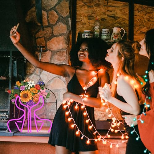 Image of Hand Bouquet Neon Lights,LED Hand Bouquet Neon Signs for Wall Decor, Neon Light Sign Neon Room Decor,USB Night Lights for Bedrooms,Shops,Florists,Bars,Parties,Wedding,Holiday Gifts(pink /12.6*14.6in)