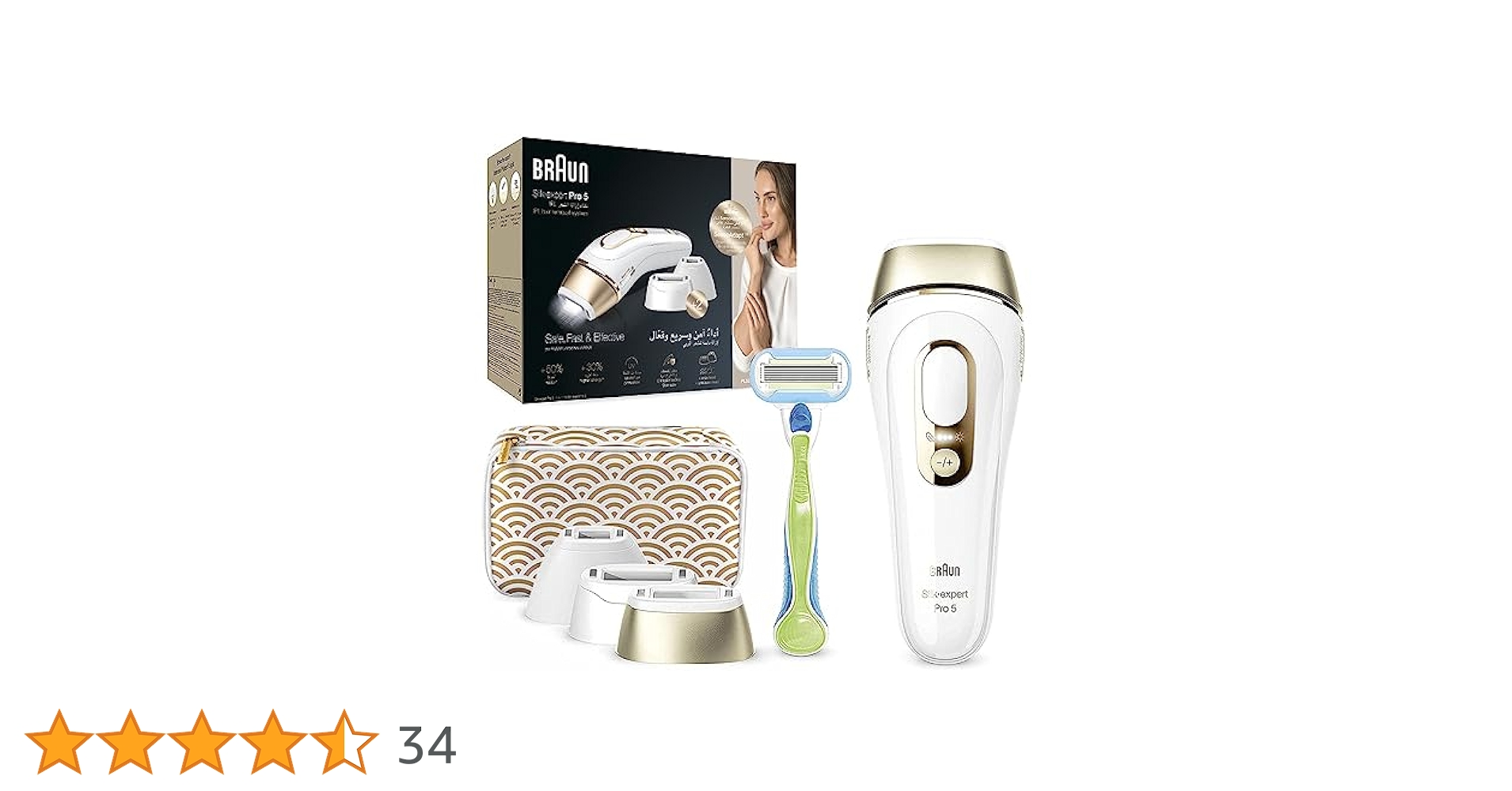 BRAUN - BRAUN Silk expert Pro5 IPL式 光美容器 PL-5237 Amazon.com: Braun Smart IPL, Silk·Expert Pro 5: at Home
