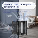 Air Purifiers for Home Large Room Cover 2,100 Ft²,Home Air Purifier with Air Quality Monitor & Aromatherapy,Auto H13 Air Purifier Removes Pets Hair Dust Smoke Odor,with 7 Colors Light(Black) - Image 4