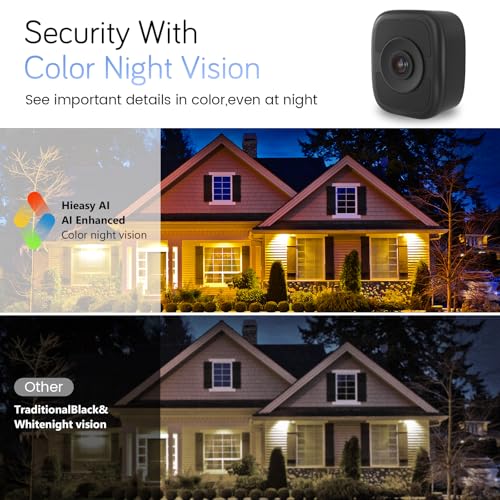 Image of 8MP 4K Window Camera | Includes 32GB Micro SD Card, Color Night Vision, AI Motion Detection, 2.4GHz & 5GHz WiFi, 24 /7 Recording