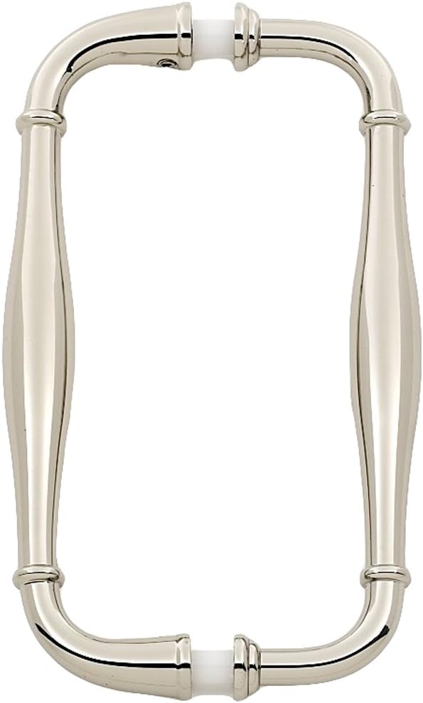 G726-6-PN Charlie's Collection Traditional Back-To-Back Pull, Polished Nickel