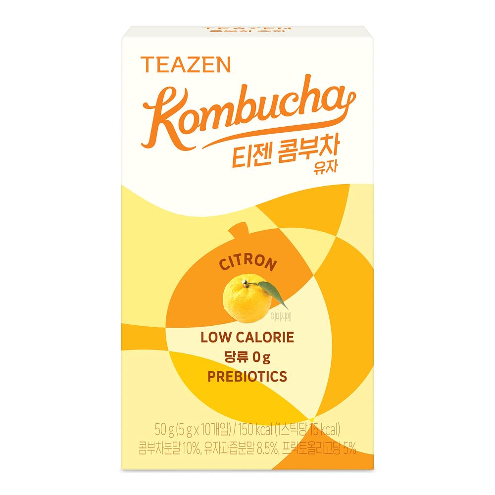 【TEAZEN】TEAZEN Kombucha 50g (5g×10pieces) Yuzu