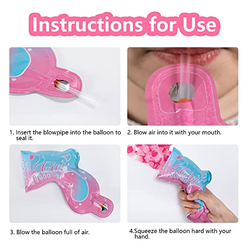 Saneryi XB20 Gender Reveal Confetti Balloon Salute Gun thumb #3