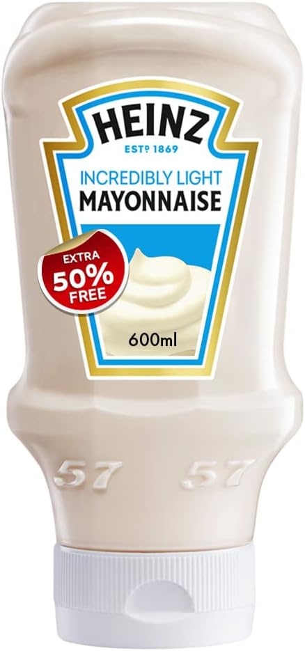 Heinz™ Incredibly Light Mayonnaise, 600 Ml - Promo Pack