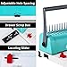 Comb Binding Machine, 21-Hole, 450 Sheets Capacity, Punch up to 15 Sheets, Punch Comb Binder Machines for Letter Size A5/A4 Paper with 100pcs 1/4