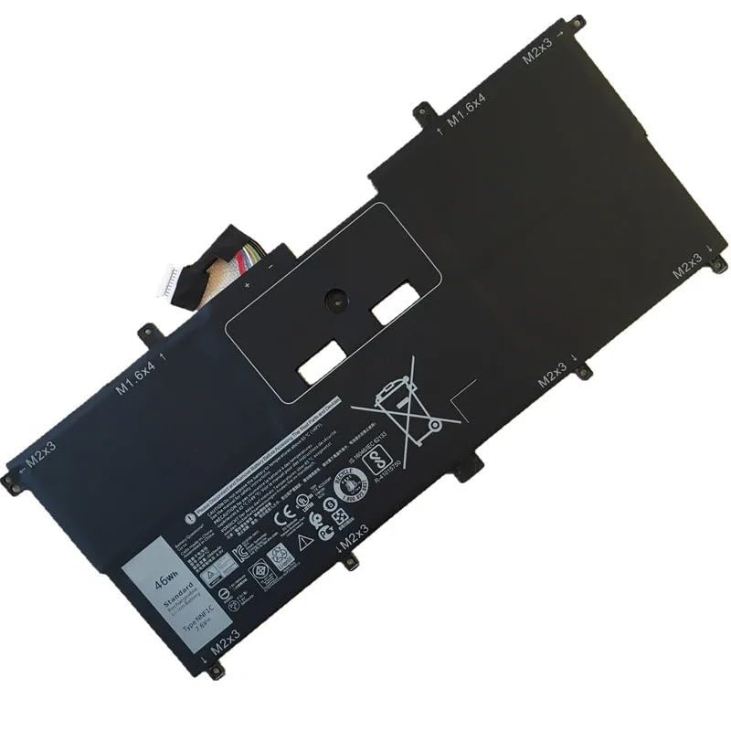 Batterie NNF1C pour ordinateur Dell XPS 13 9365 et P71G001 de remplacement