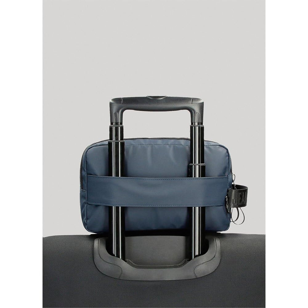 Pepe Jeans Hoxton Trousse de toilette Deux compartiments Bleu 26 x 16 x 12 cm Polyester, bleu, Talla única, Trousse à deux compartiments