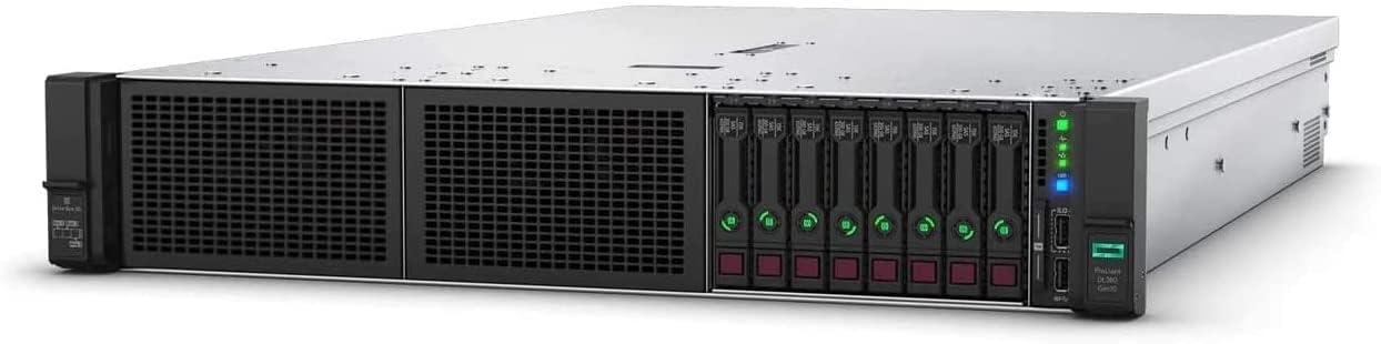 PCSP DL380 G10 8B SFF 2U Server, 2X Intel Xeon Gold 6148 2.40Ghz (40-cores Total), P408i-a RAID, 2X 10Gb SFP + 4X 1GbE, 8X 1.2TB SAS 10K 2.5