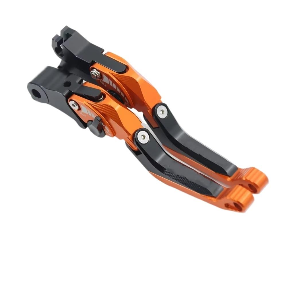 Linqianbhd Red Titanium Motorcycle Brake Clutch For Cfmoto For 450Mt 2024 Folding Clutch Brake Levers Motorcycle Adjustable Clutch Lever Clutch Brake Anti-Fall Folding(Red Titanium)