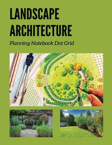 Architecture Landscape Planning Notebook: Dot Pattern Grid