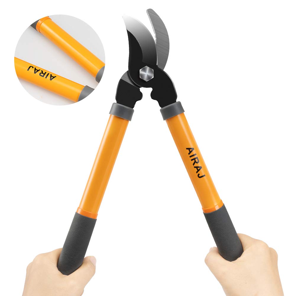 Buy AIRAJ Bypass Loppers 38.5CM,SK5 Sharp Blades with NonStick Coating