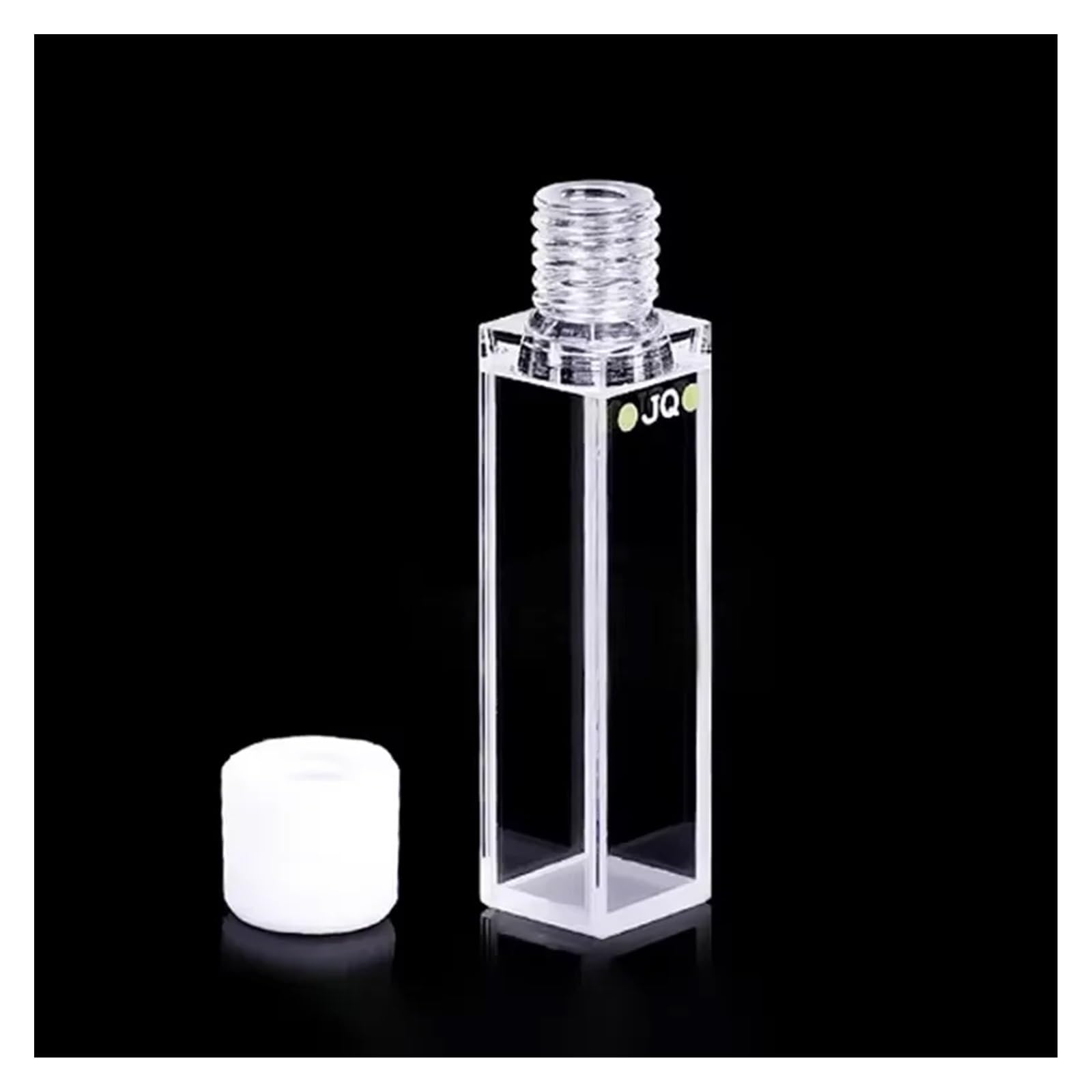 Cuvetta for fluorescenza al quarzo da 10 mm con tappo a vite
