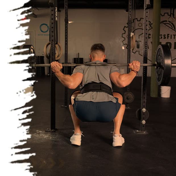 Cinturón de levantamiento de pesas ajustable para soporte lumbar miniatura 7