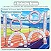 Drohne Hindernisvermeidung Drohnen-Hindernisparcours-Set mit Reifen für Große Reichweiten, FPV-Quadrocopter zum Selberbauen für Anfänger / Kinder von 8–12 Jahren, Flugtrainingsausrüstung(Style B)