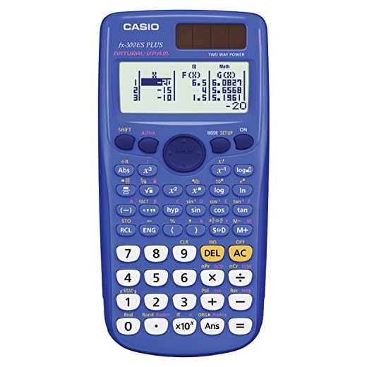 Casio fx-300ES PLUS Scientific Calculator, Blue