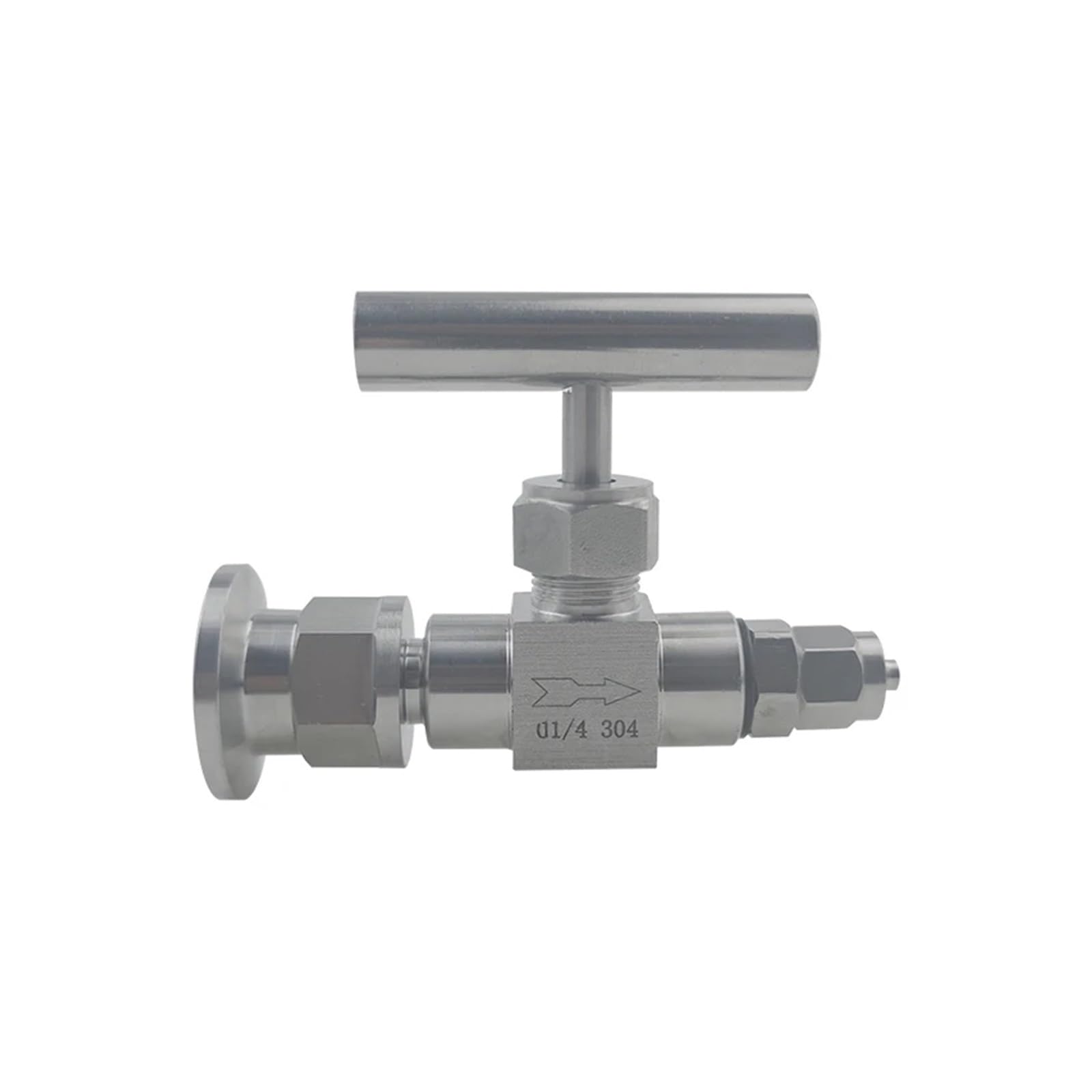Vanne de contrôle micro KF16 pour stabiliser le vide sur flexible 4 x 2,5 mm