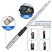 Roniware 27Mhz CB Antenna 9-Inch to 51-inch Telescopic/Rod HT Antennas for Handheld CB Radio with BNC Connector Compatible with Cobra Midland 75-822 75-785 Uniden Anytone CB Radio