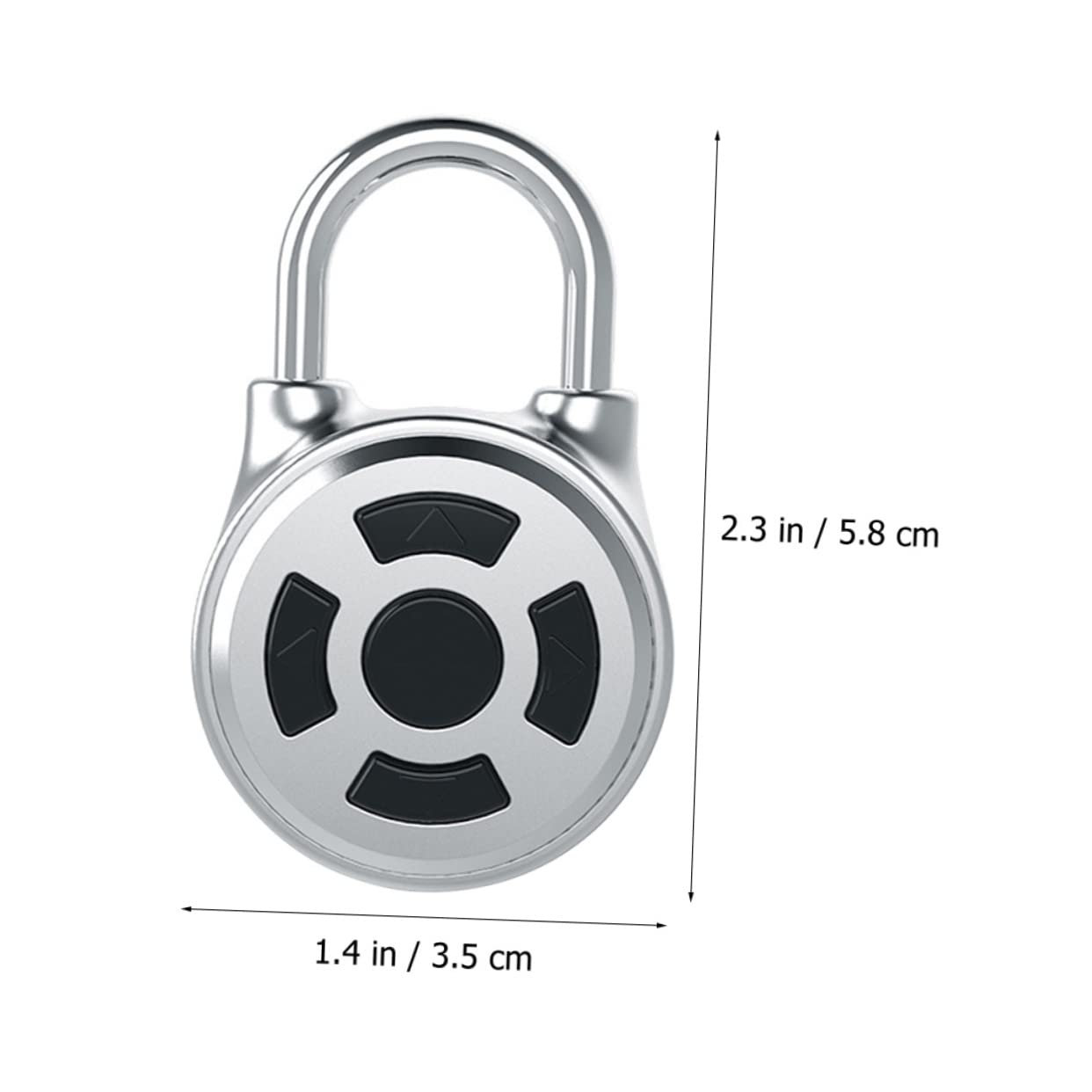 UKCOCO 3piezas Candado Inteligente Inalámbrico Botón Para Taquillas De Gimnasio y Equipaje Cerradura De Luggage Resistente y Práctica Diseño Elegante