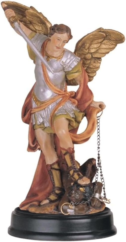 George S. Chen Imports 5-Inch Saint Michael the Archangel Holy Figurine Religious Decoration