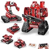 AoreSpty Roboter Kinder mit App-Steuerung, 5-in-1 Bagger & Technik Bausatz, Programmieren für Kinder ab 8-14 Jahren, STEM Spielzeug ab 9 Jahre für Jungen, Geschenk Junge 11 Jahre Experimente Set