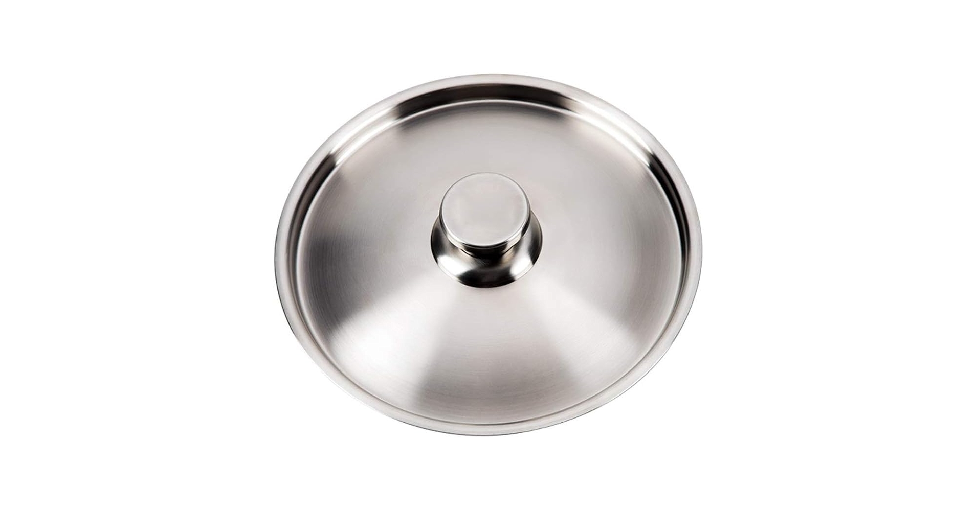 Amazon｜ステンレス鋼蓋家庭用中華鍋蒸し器蓋金属ハンドル食品