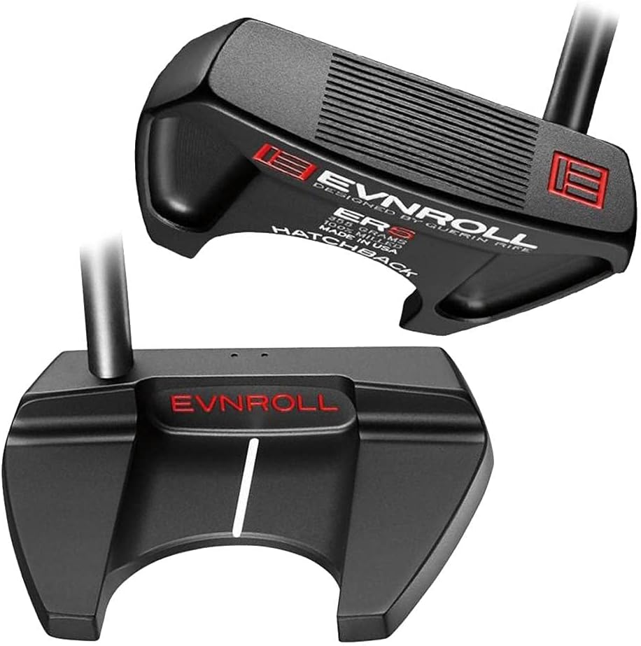 New Evnroll ER5 Hatchback All Black Murdered Out 34" 370g Mallet Putter