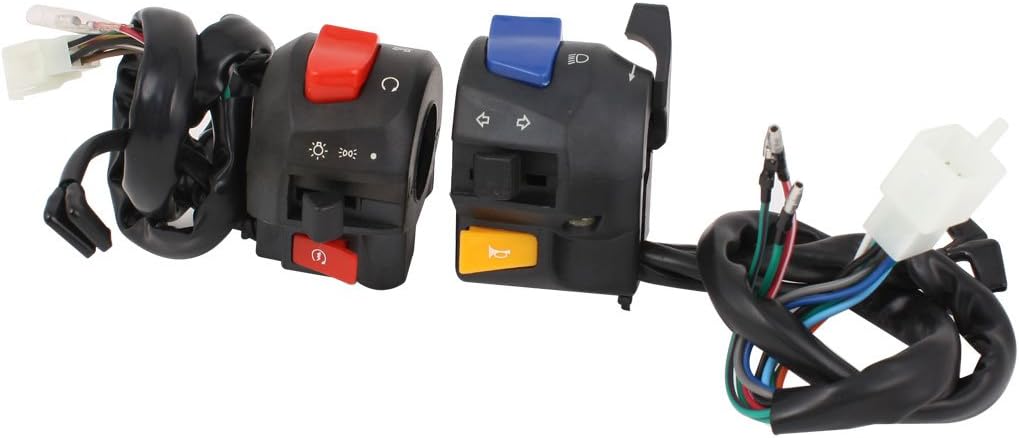 Motorcycle Left Right Handlebar Electrical Controller Switch Set Motorcycle Left Right Handlebar Electrical Controller Switch Set