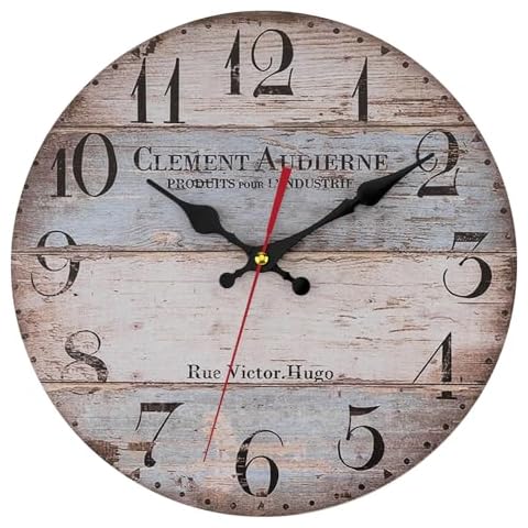 Foxtop Silent Quartz Vintage Wall Clock Cover