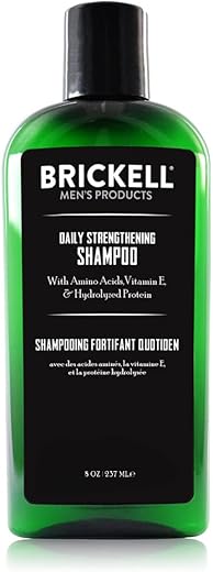 メンズ シャンプー 240ml (Brickell Men’s Products) オーガニック メンズ スキンケア アメリカ製【Amazon.co.jp 限定】