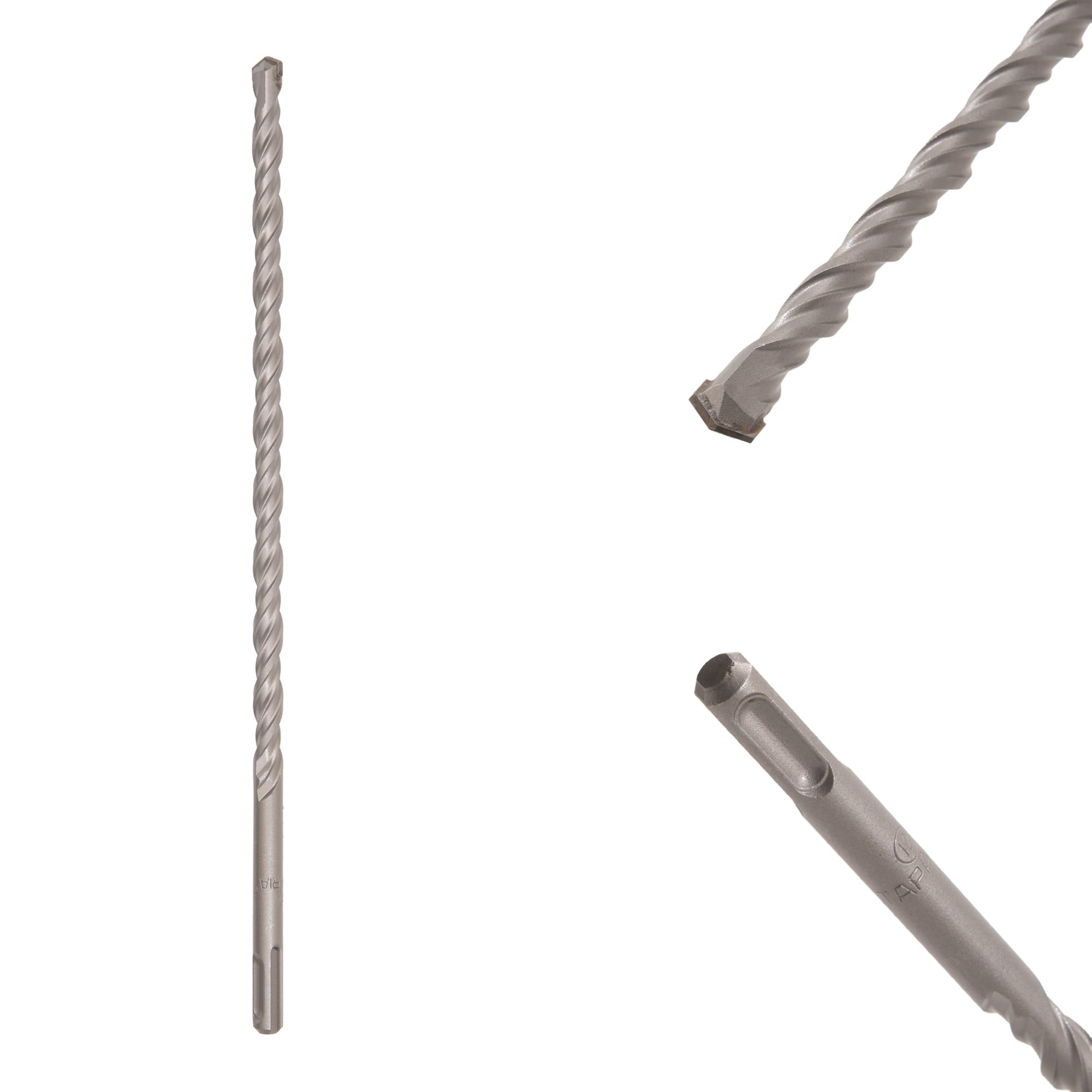 TAPARIA 12 mm Flat Tip SDS Plus Hammer Drill Bit for Concrete Drilling (HDF 12310, 12x250x310 mm)-Spiral Flute Type-Home, DIY, Professional Brick, Wall, Masonary-Drilling-image-43