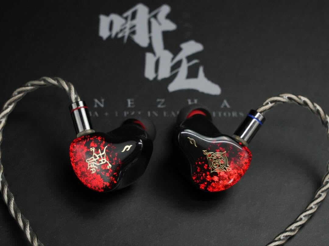 Amazon.co.jp: TANGZU NEZHA インイヤーモニターイヤホン 6BA +1 EST