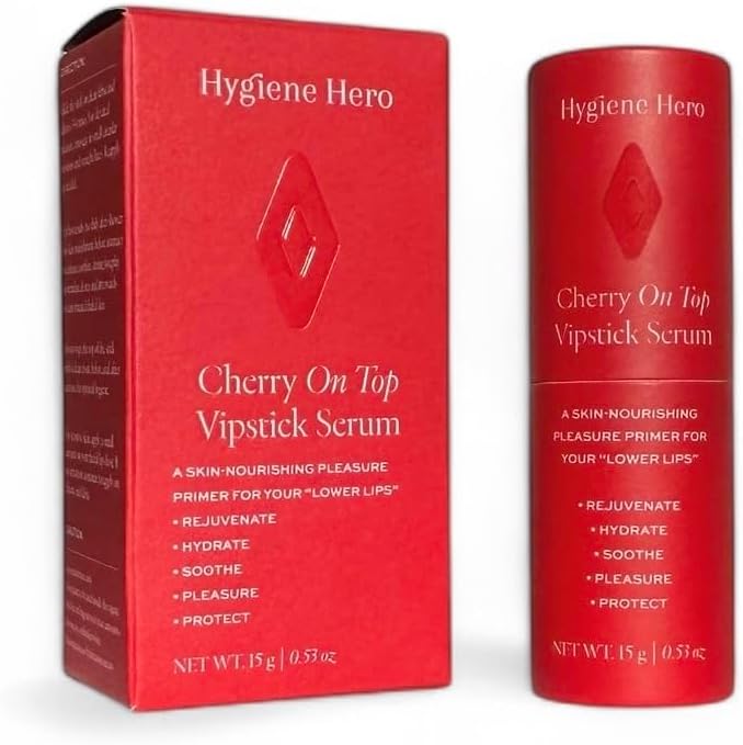 Vipstick Serum | Sexual Enhancer for Women | Intimate Grooming and Daily Soothing for Vulva | Soothe, Hydrate, and Protect Your Labia - Unflavored