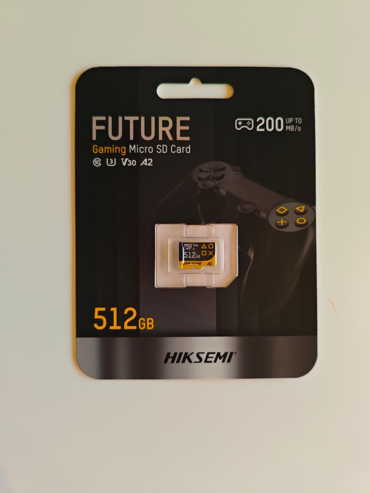 HIKSEMI Future Carte Micro SD pour gaming, 512 Go, vitesse jusqu'à 200 Mo/s, V30 A2,