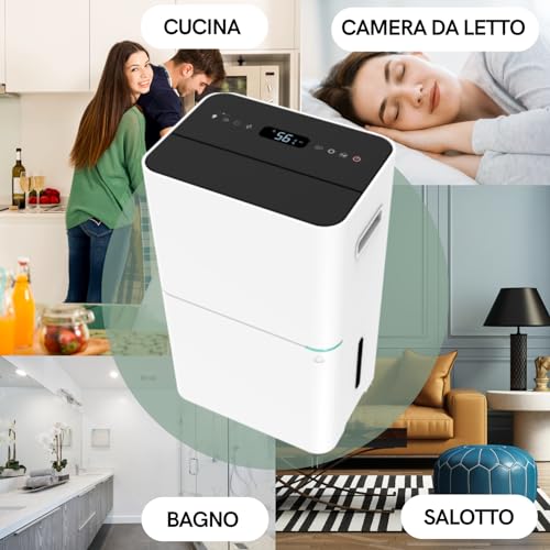 Qlima D820A Deumidificatore Smart 20 Litri - 5