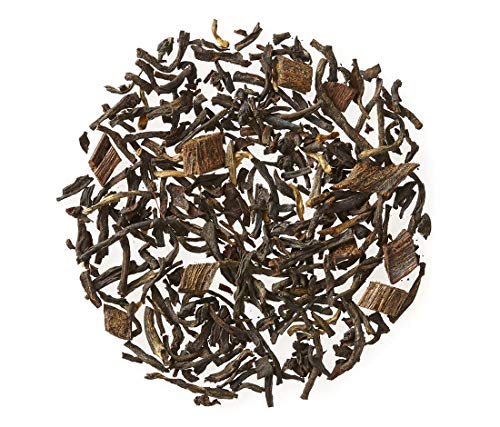 Golden Moon Tea Organic Madagascar Bourbon Vanilla Black Tea - Loose Leaf, Non-GMO - 1 Ounce